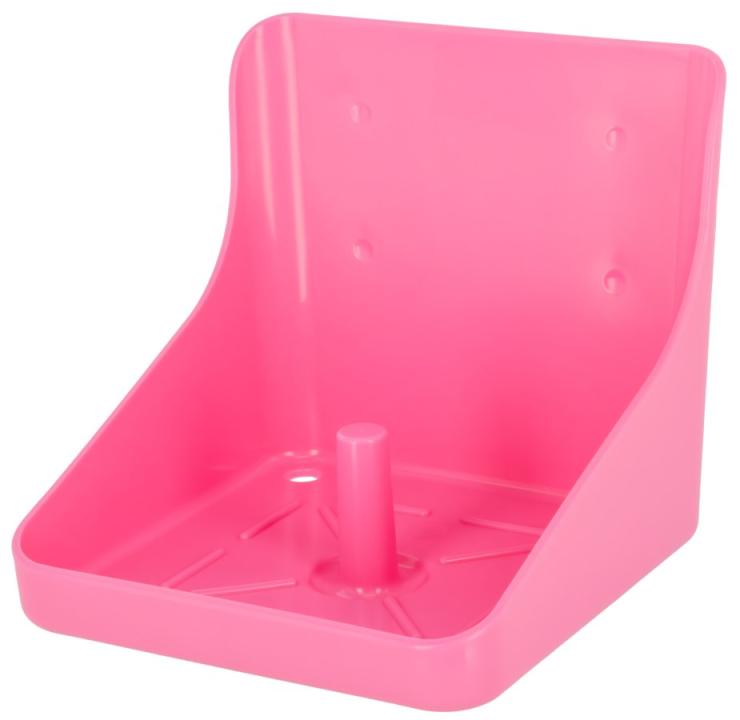 Lecksteinhalter eckig pink 